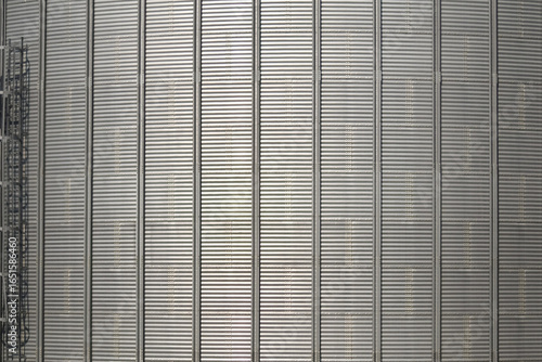 Wallpaper Mural Metal grain silo close-up Torontodigital.ca