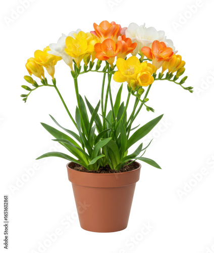 Wallpaper Mural Vibrant flower arrangement indoor space bright environment floral beauty isolated on transparent background Torontodigital.ca