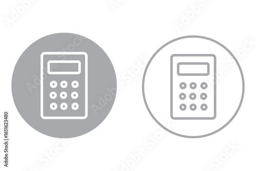 calculator icon, calculator vector illustration-simple illustration of calculator, perfect for calculator logos and icons