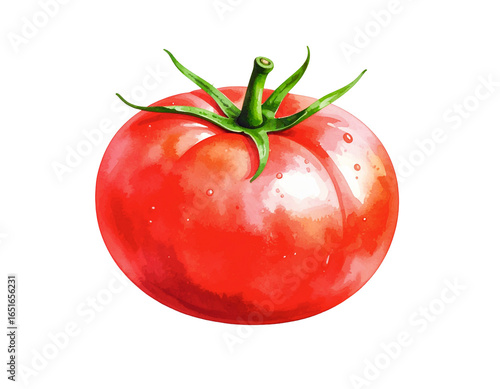 Wallpaper Mural 新鮮なトマトのイラスト　水彩 Torontodigital.ca