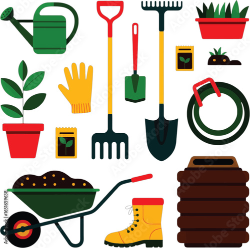 Gardening Tools and Equipment for Yard Work and Plant Care