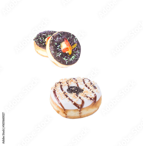 dount with chocolate
