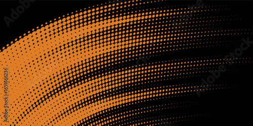 orange black brush Car sticker wrap pattern banner abstract sporty lines black orange color combination grunge brush modern pattern racing motorsport design.vector illustration.