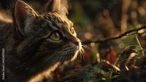A two-tailed cat with the ability to disappear and reappear in the shadows