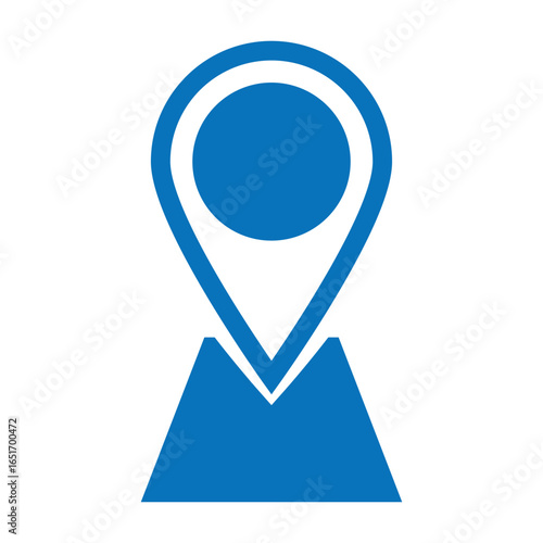 Free Download Location or map pin icon symbol.  Location pointer. geolocation gps tag icon. Mark location, location pin icon, position symbol. EPS 10 - GFXLoad