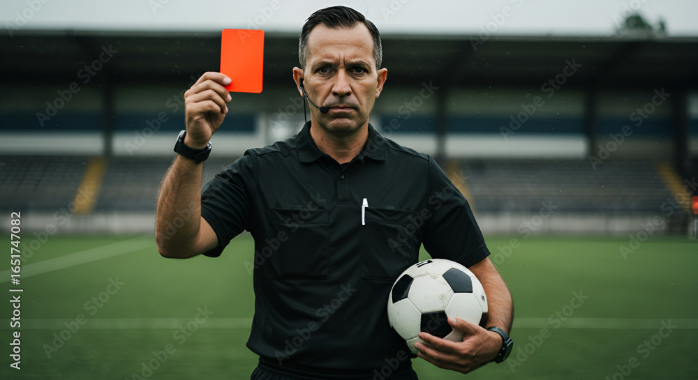 Fototapeta premium soccer player kicking ball