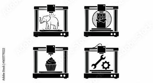 set of hourglass vector illustration