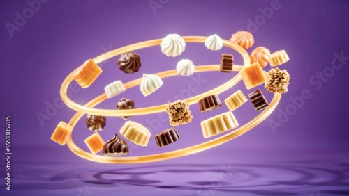Halloween Minimal Product and Food: Floating Candy Minimal
