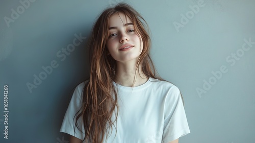Soft Light Portrait of a Young Woman