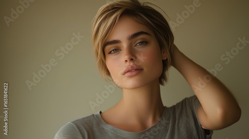 Modern Neutral Portrait