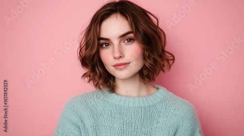 Soft Pink Portrait
