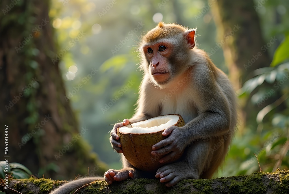 Fototapeta premium Long-tailed-4