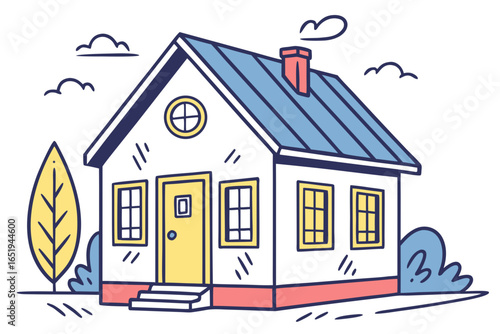 House Vector Illustration
Cute Home Graphic Design
Small House Vector Art
Residential Building Vector Design
Cartoon House Vector Image