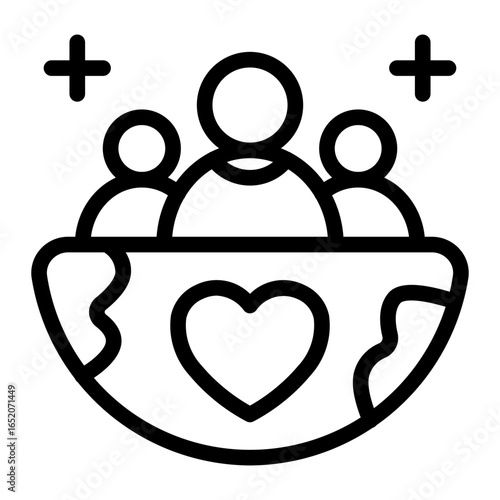 This Humanitarian icon is suitable for Starvation, Humanitarian, and related fields.