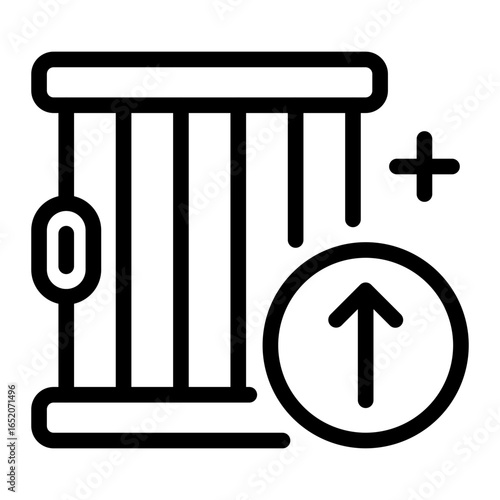 This Increased criminality icon is suitable for Starvation, Humanitarian, and related fields.