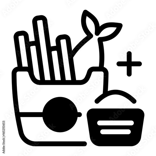 This Fish and chips icon is suitable for Food, World Culinary, etc.