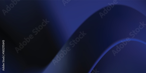 Abstract black blue wave futuristic design of landing page. retro gradient mesh style website design.eps 10