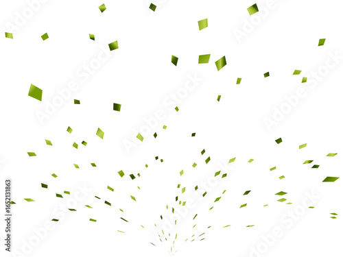 紙吹雪、4黄緑、5貝上10-1