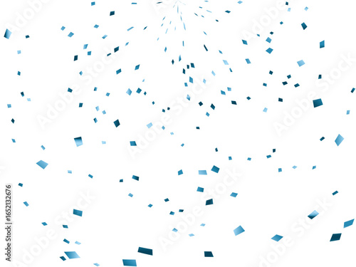 紙吹雪、5水色、3円上-10-1