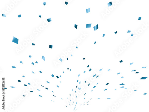 紙吹雪、5水色、5貝上10-1