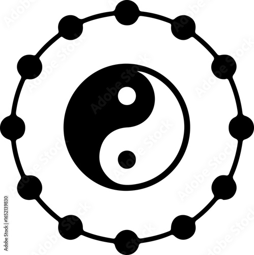 Yin Yang Symbol Set – Spiritual Balance Designs