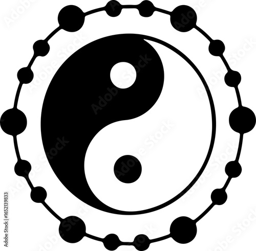 Yin Yang Symbol Set – Spiritual Balance Designs