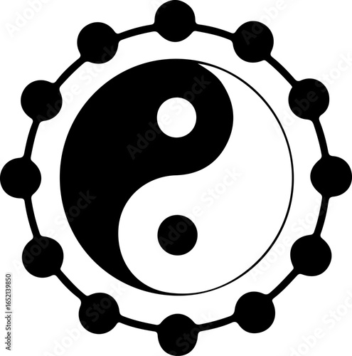 Yin Yang Symbol Set – Spiritual Balance Designs