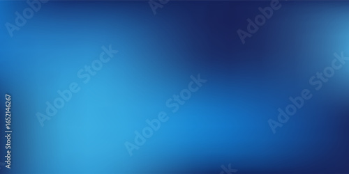 Modern blue gradient with smooth curves and soft transitions in a minimalist underwater aesthetic simple