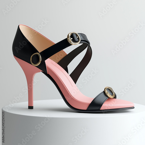 Single Red Stiletto