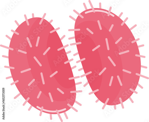 Lungs Air Pollution Illustration