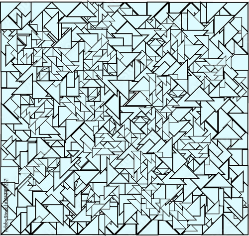 Wallpaper with Geometric patterns.
Various geometric shapes. Abstract geometric background with lowpoly design. vector illustration.