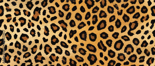 leopard fur pattern watercolor background