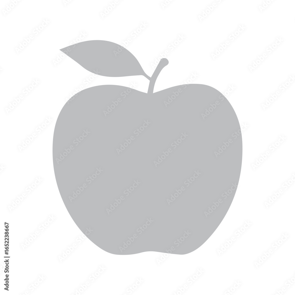 Fototapeta premium Apple fruit icon