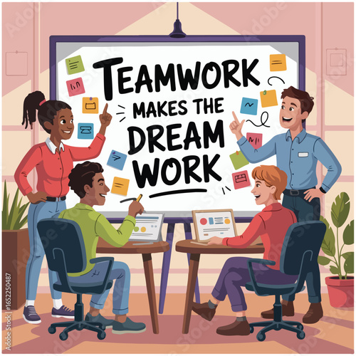 office teamwork image photo flyer 18.eps