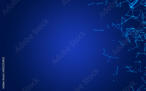  abstract digital background featuring glowing black plexus of interconnected points and lines. Represents big data, neural networks, and futuristic technology. Ideal for AI, blockchain