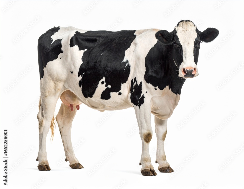 black and white cow black and white cow