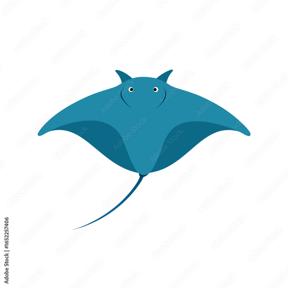 Obraz premium vector illustration of an abstract cat