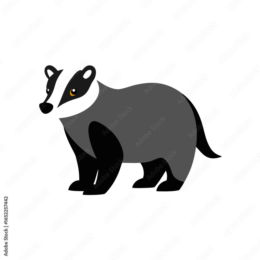 Fototapeta premium vector illustration of a bear