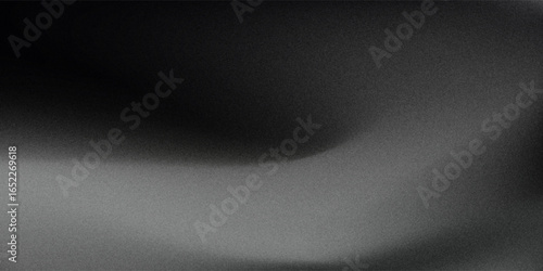 Monochrome abstract metallic dark background with noise