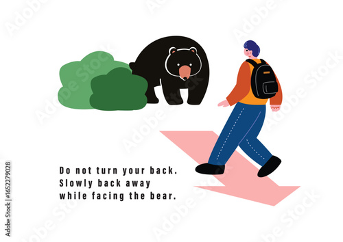 野生のクマに遭遇したら