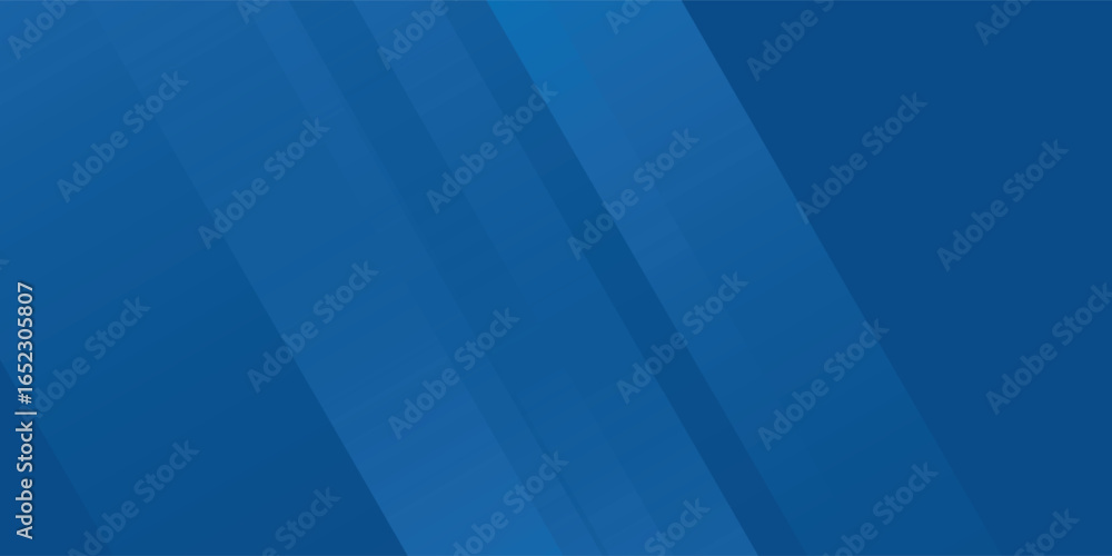 Obraz premium Blue background with abstract box rectangle geometric shapes modern element for banner, presentation design and flyer