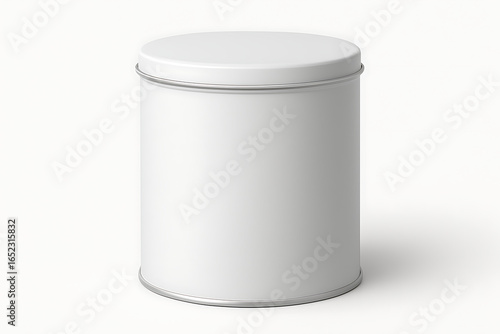 Wallpaper Mural Blank White Tin Can Mockup Torontodigital.ca