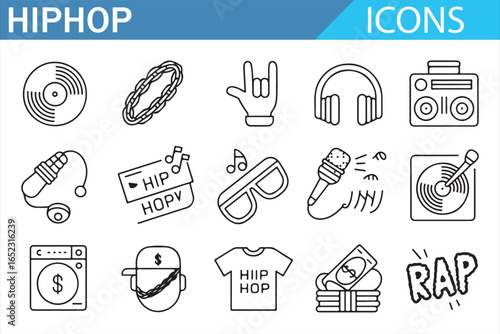 Urban Music and Style Icons: Hip Hop, DJ, Mic, Money, and Fashion