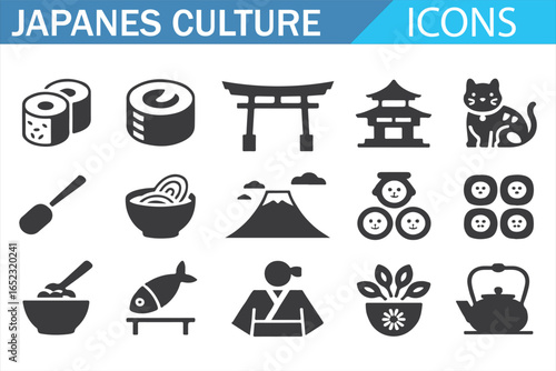 Iconic Japanese Symbols: Food, Architecture, and Nature