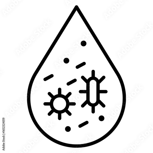 Water Pollution Icon