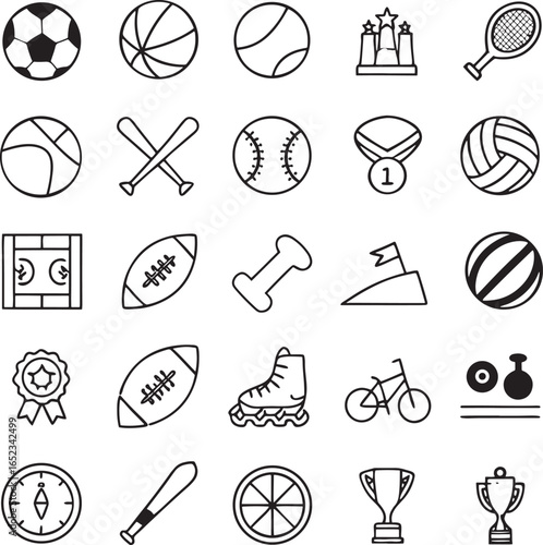 Sports Icons Set