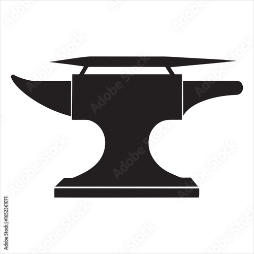 antique anvil vector art