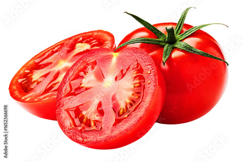 tomato isolated on white background