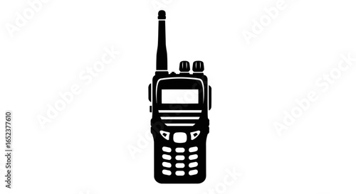 professional twoway radio transparent background for design projects