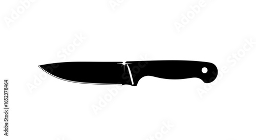 sharp utility knife icon transparent background vector illustration